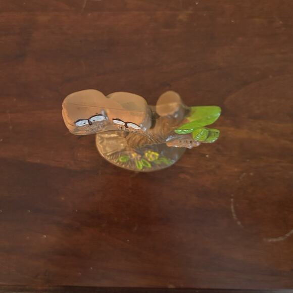 Vintage Hard Plastic Owl Figurine 3 Owls in Tree Hong Kong MCM - Picture 8 of 10